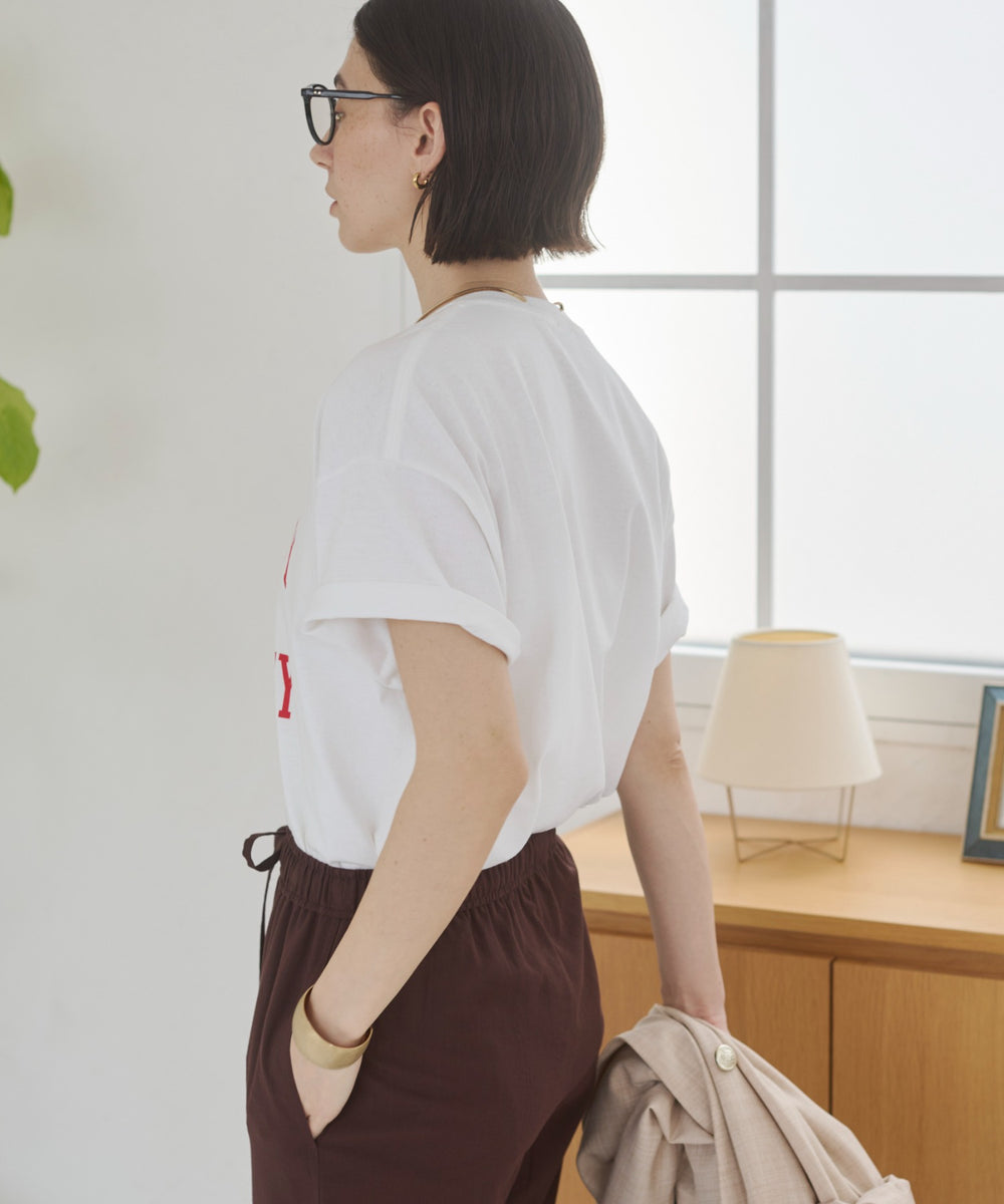 カレッジロゴプリントTee
