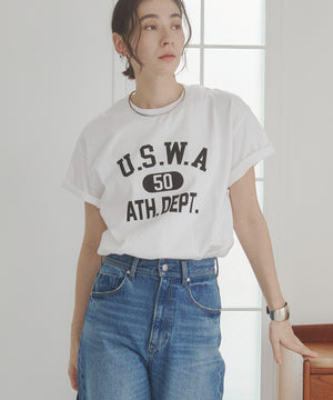 カレッジロゴプリントTee