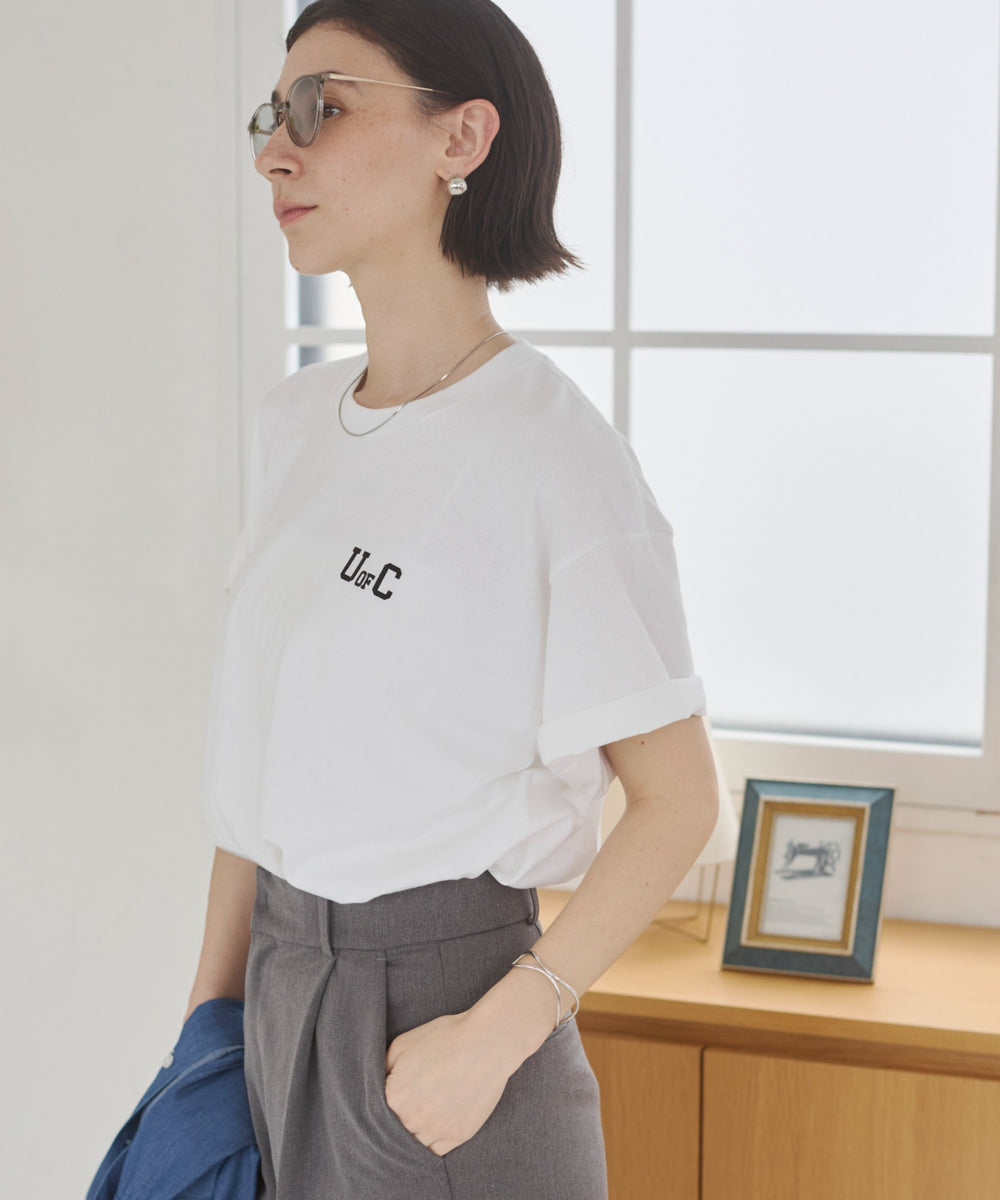 カレッジロゴプリントTee