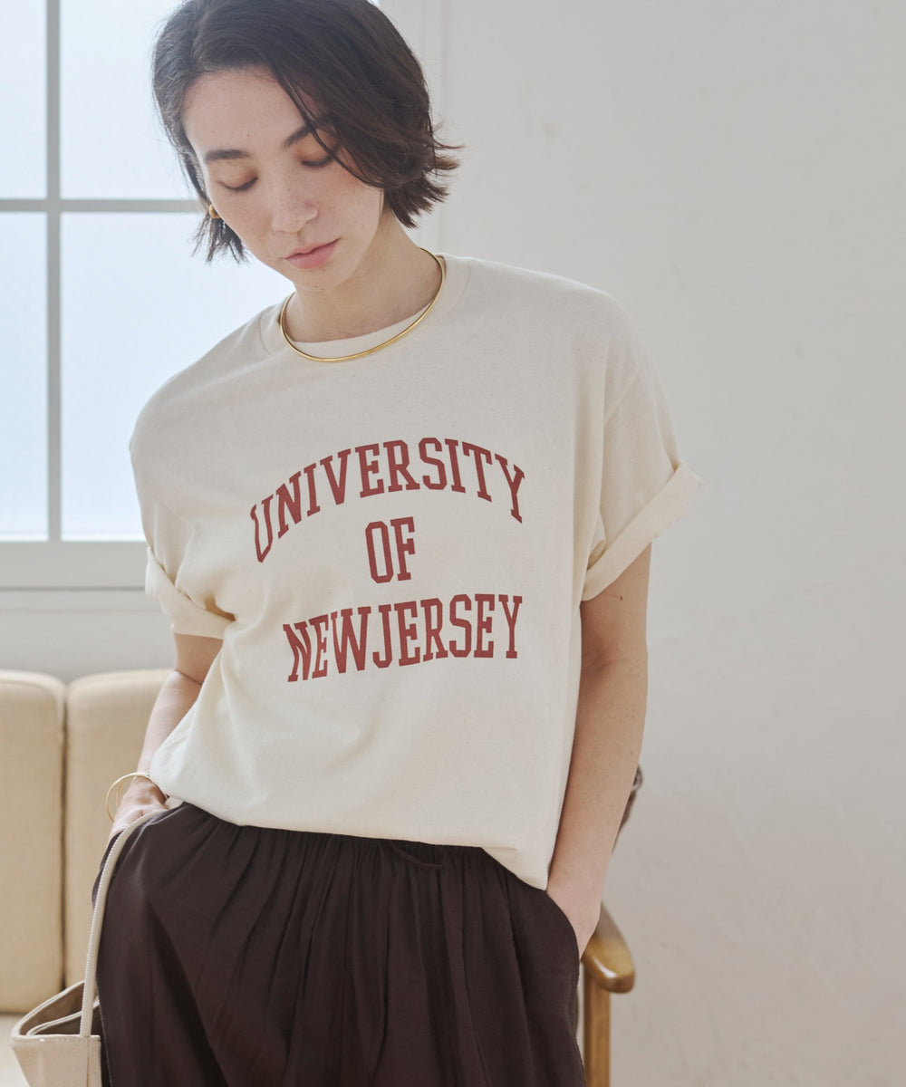 カレッジロゴプリントTee