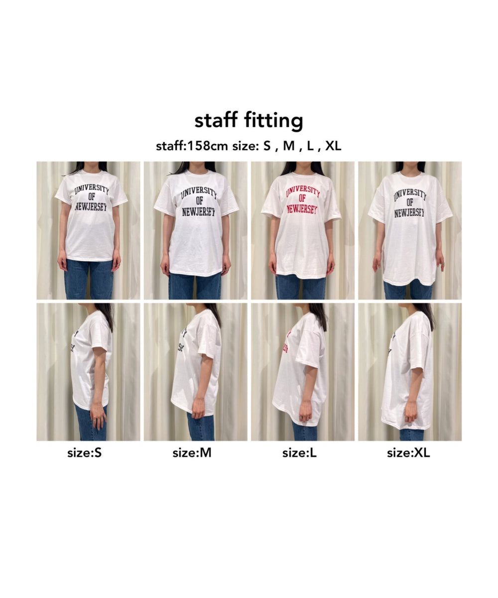 カレッジロゴプリントTee