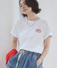ワンポイント刺繍ロゴTシャツ