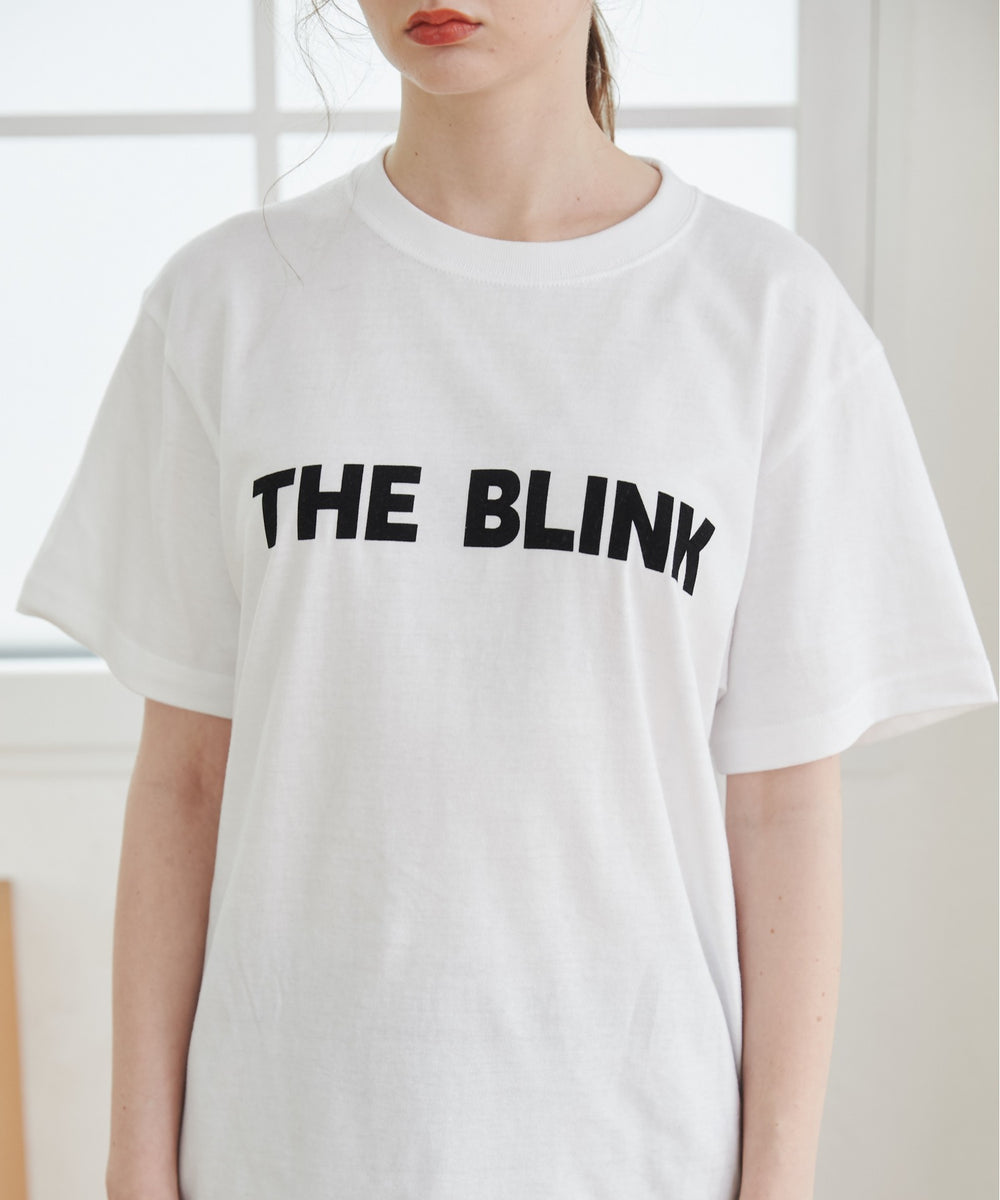 フロッキーロゴプリントTシャツ