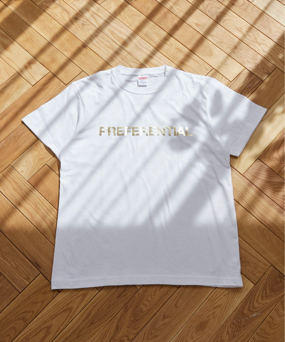 フロッキーロゴプリントTシャツ