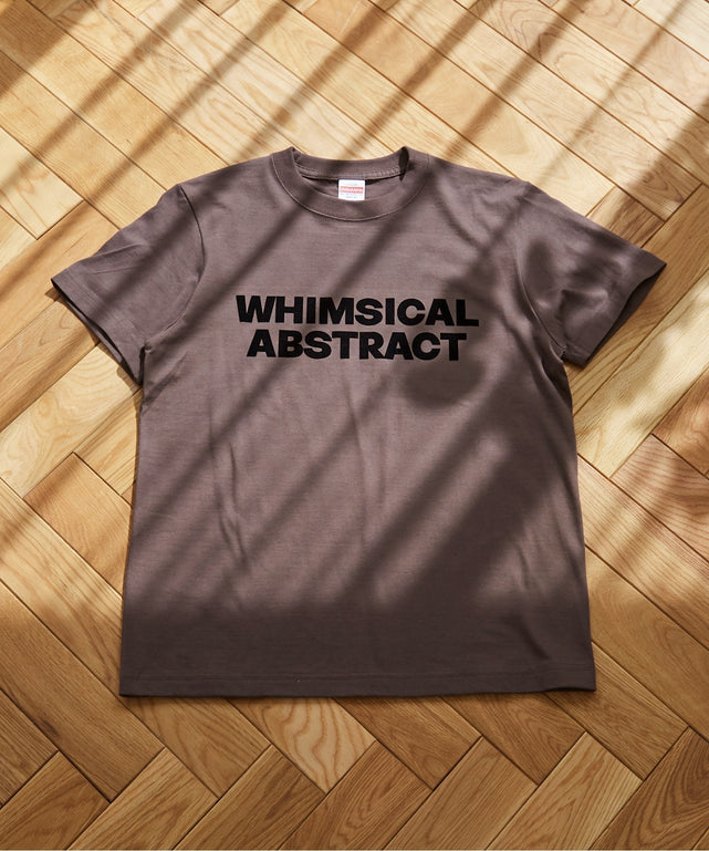 フロッキーロゴプリントTシャツ