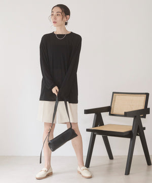 model:168㎝　着用サイズ:MT（ロング丈）ブラック