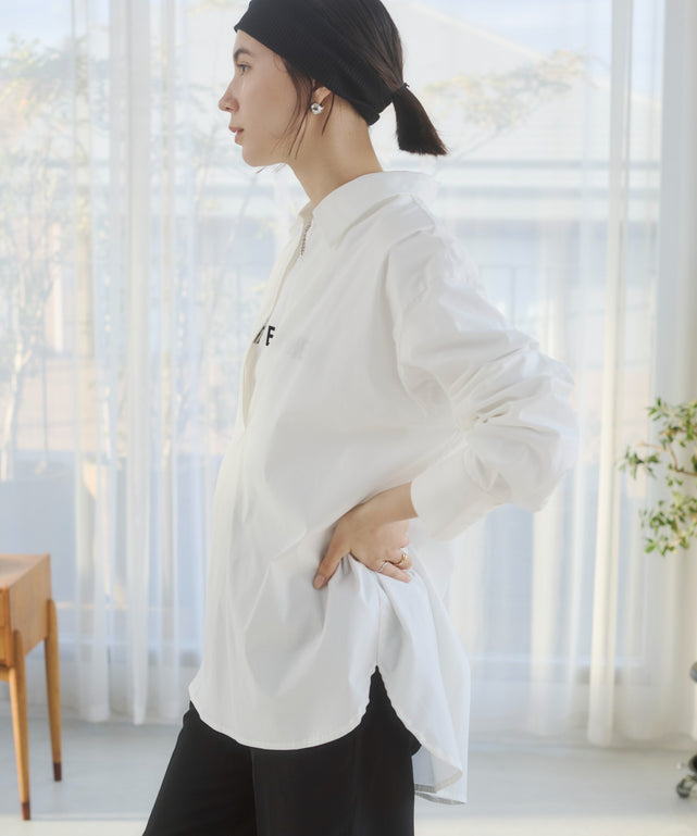スキッパーシャツ