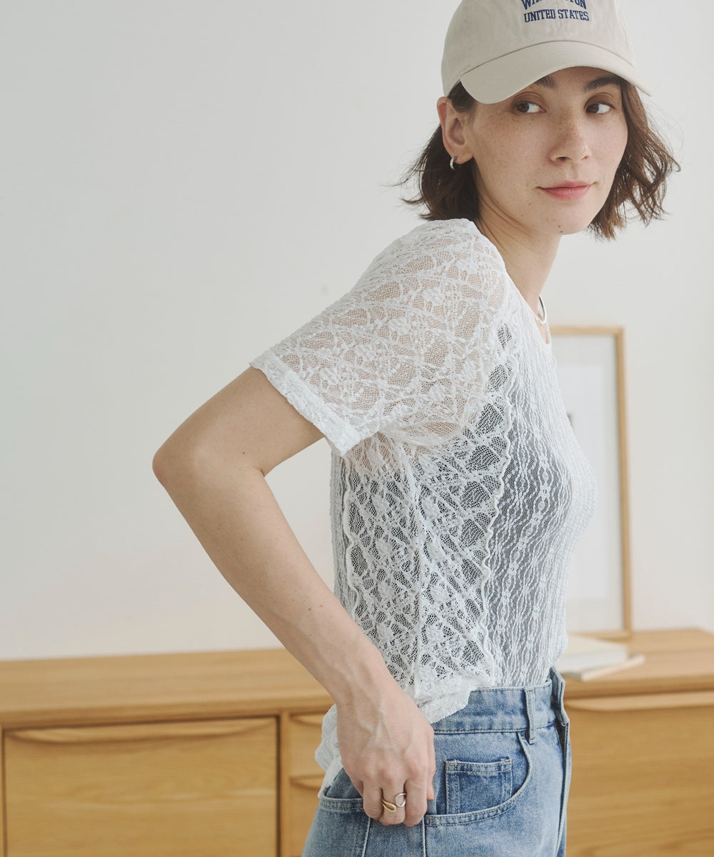 レースTシャツ