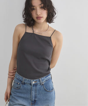 ストラップカップ付きベアキャミソール