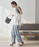 サテンレースキャミソール