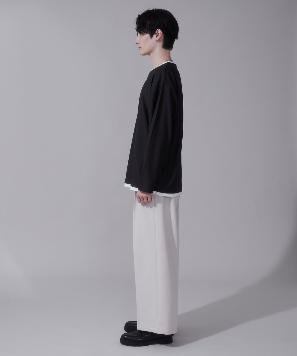 チャコール　モデル180cm　L着用