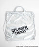 STRANGER　THINGSナップサック/シルバー