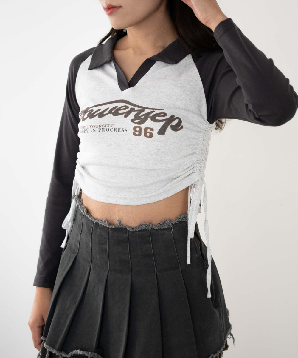 グレー　モデル:155cm F着用