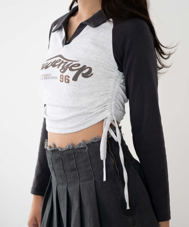 グレー　モデル:155cm F着用