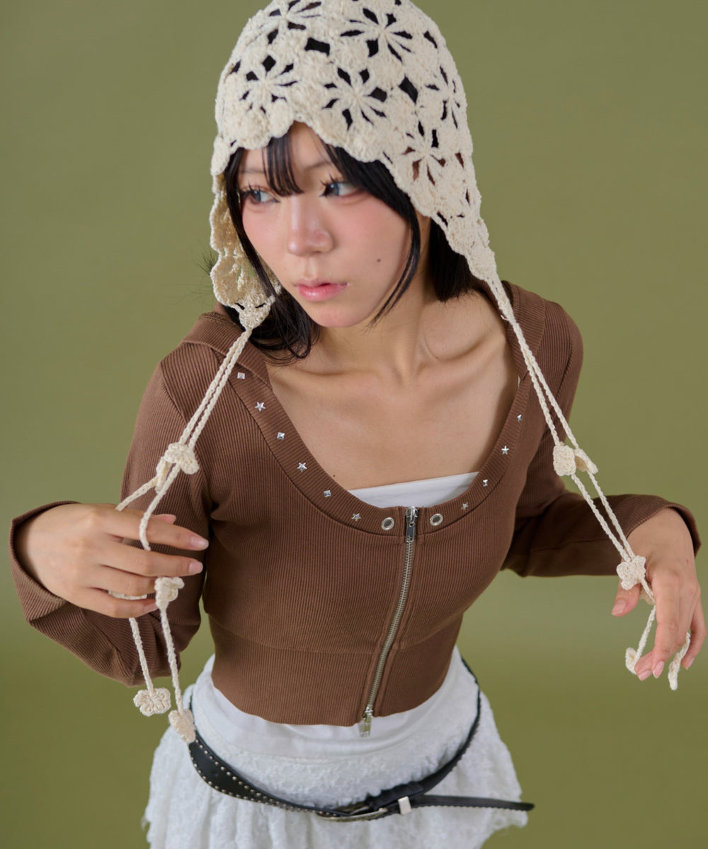 ブラウン モデル：160cm F着用