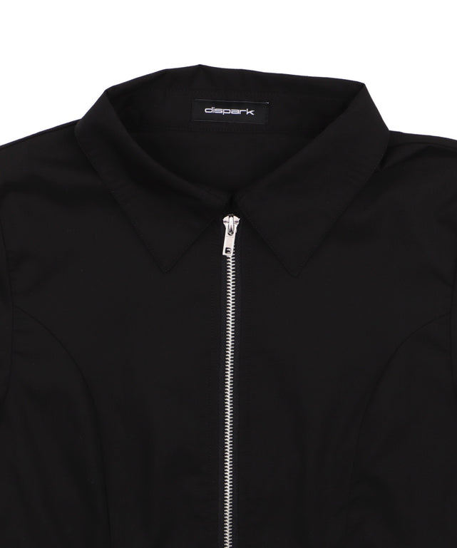 ナンバリングZIPシャツ