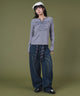 デニム中濃 モデル：160cm S着用