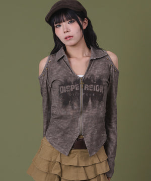 ブラウン モデル：160cm F着用