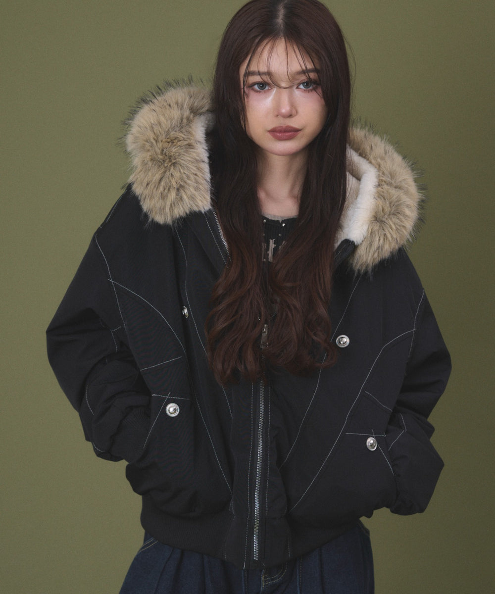 ブラック モデル：163cm F着用