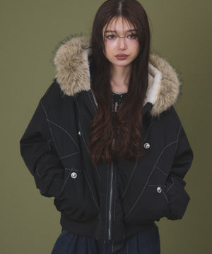 ブラック モデル：163cm F着用