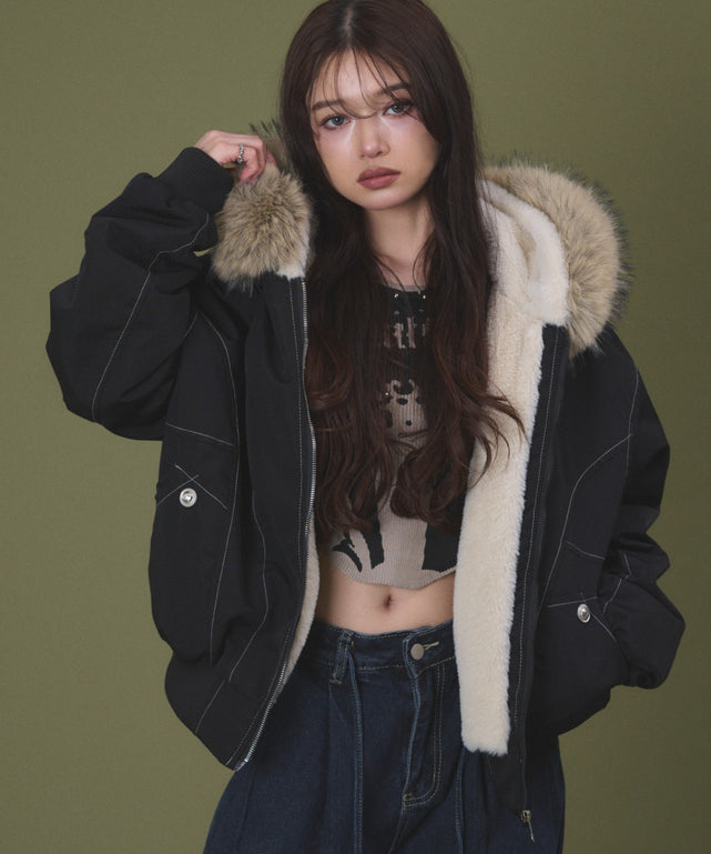 ブラック モデル：163cm F着用