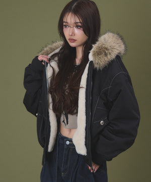 ブラック モデル：163cm F着用