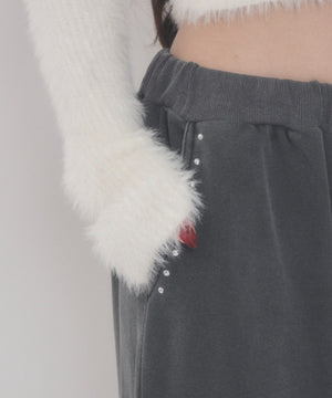 クロススタッズスウェットパンツ