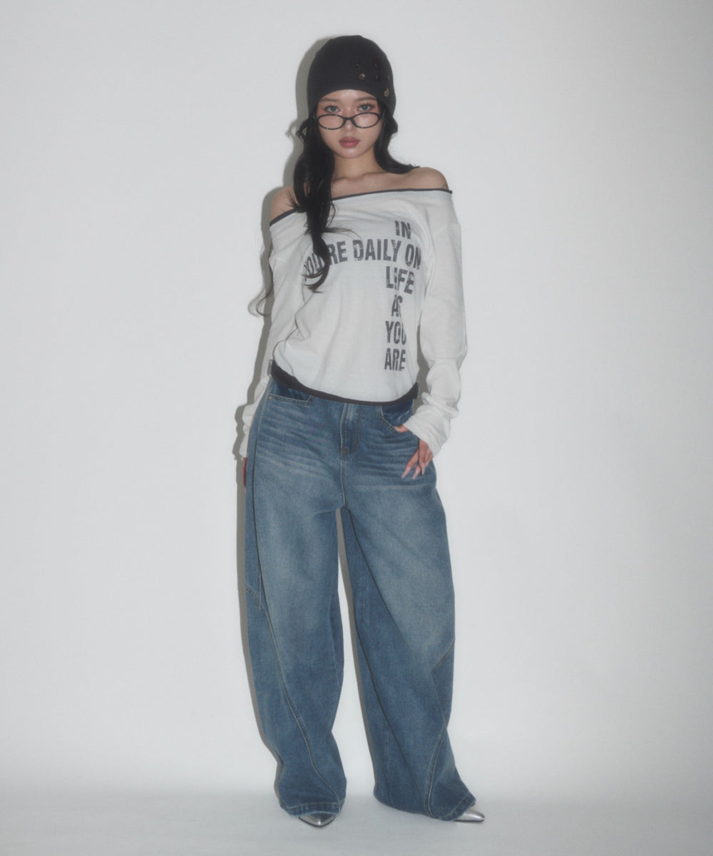 ホワイト モデル：163cm F着用