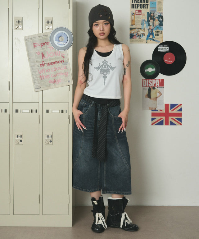 ホワイト モデル：163cm F着用