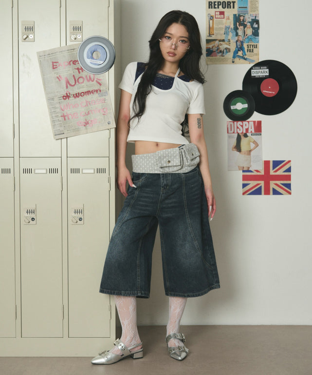 ホワイト モデル：163cm F着用