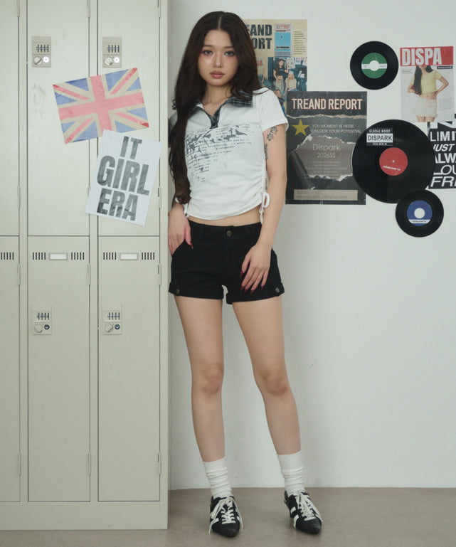 ホワイト モデル：163cm F着用
