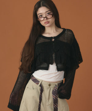 ブラック モデル：163cm F着用