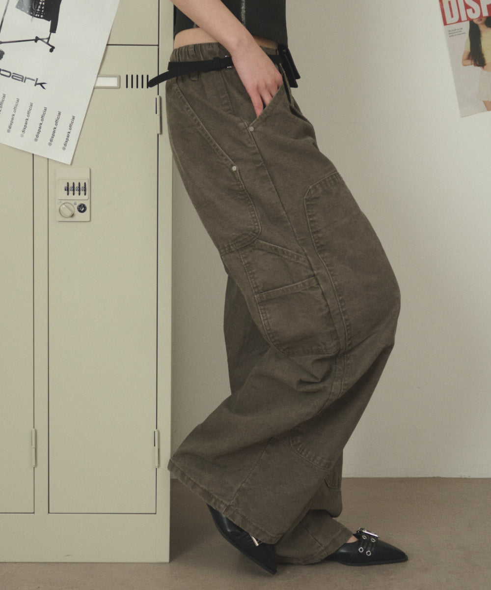 カーキ モデル：163cm S着用