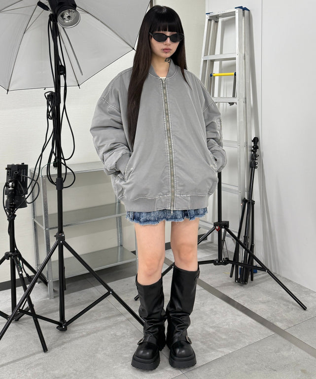 グレー モデル：160㎝ L着用