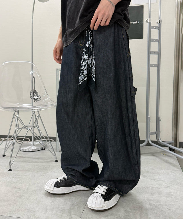 デニムインディゴ モデル:176cm L着用