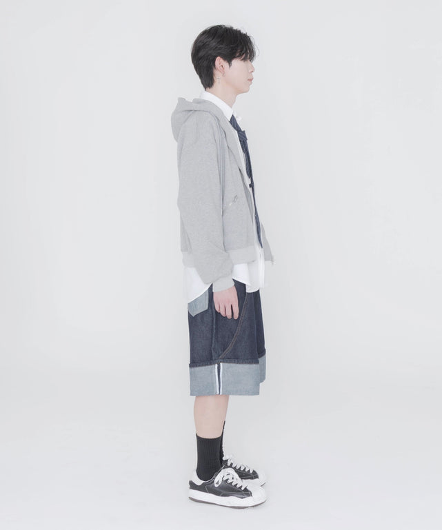 デニムインディゴ モデル:178cm L着用