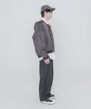 デニムインディゴ モデル:178cm L着用