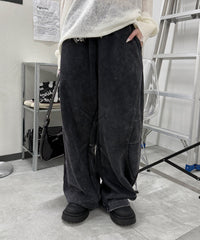 ハードウォッシュタックスウェットパンツ