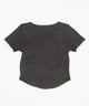 フェードレースアップTシャツ