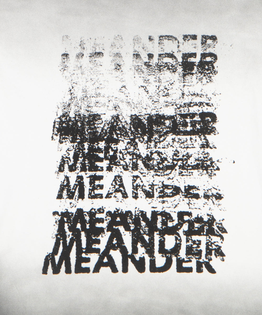 MEANDERフェードTシャツ