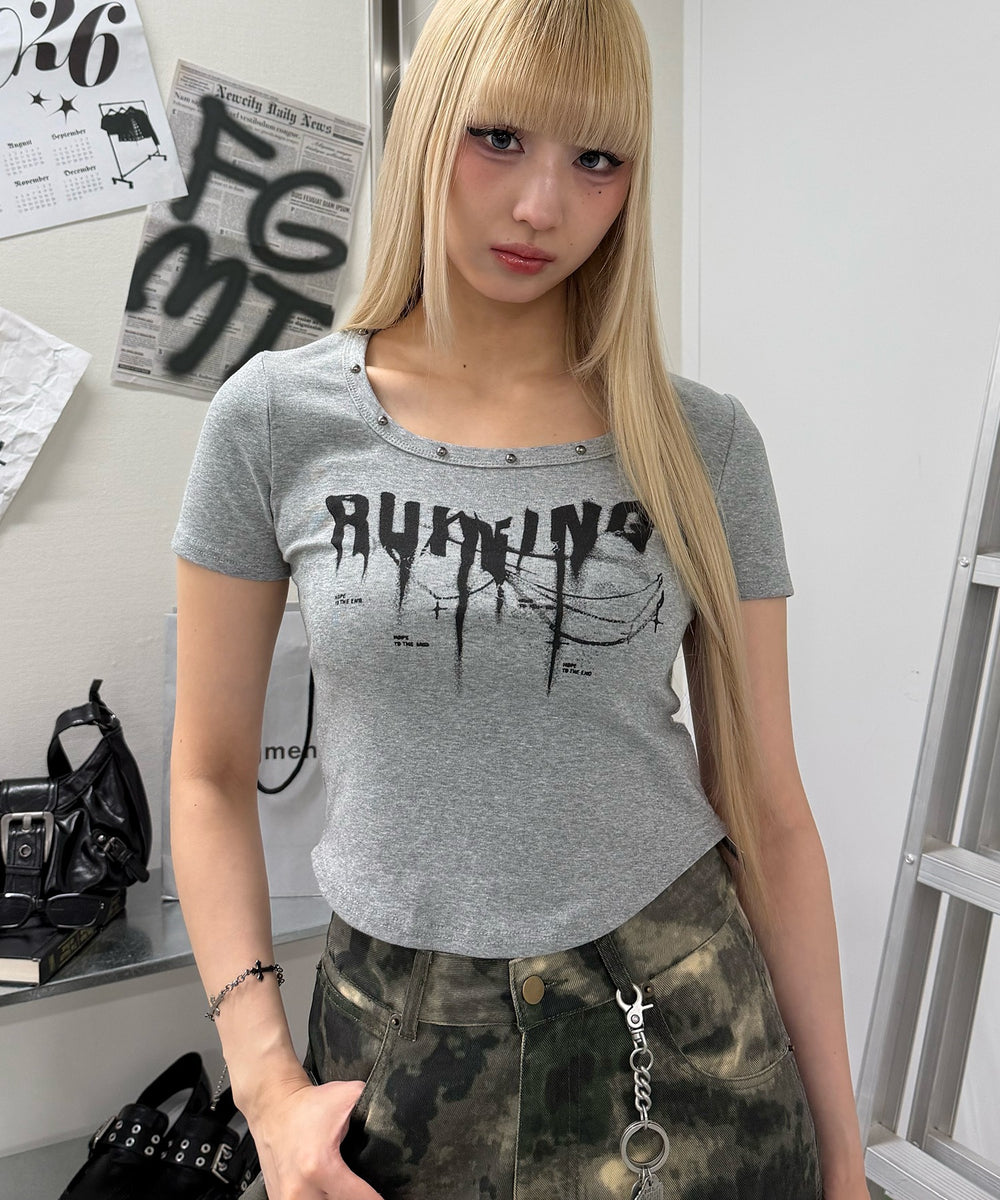 杢グレー モデル:163cm F着用