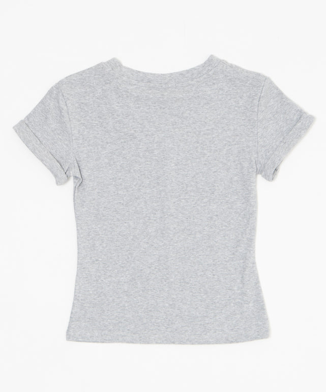 アイレットVネックTシャツ
