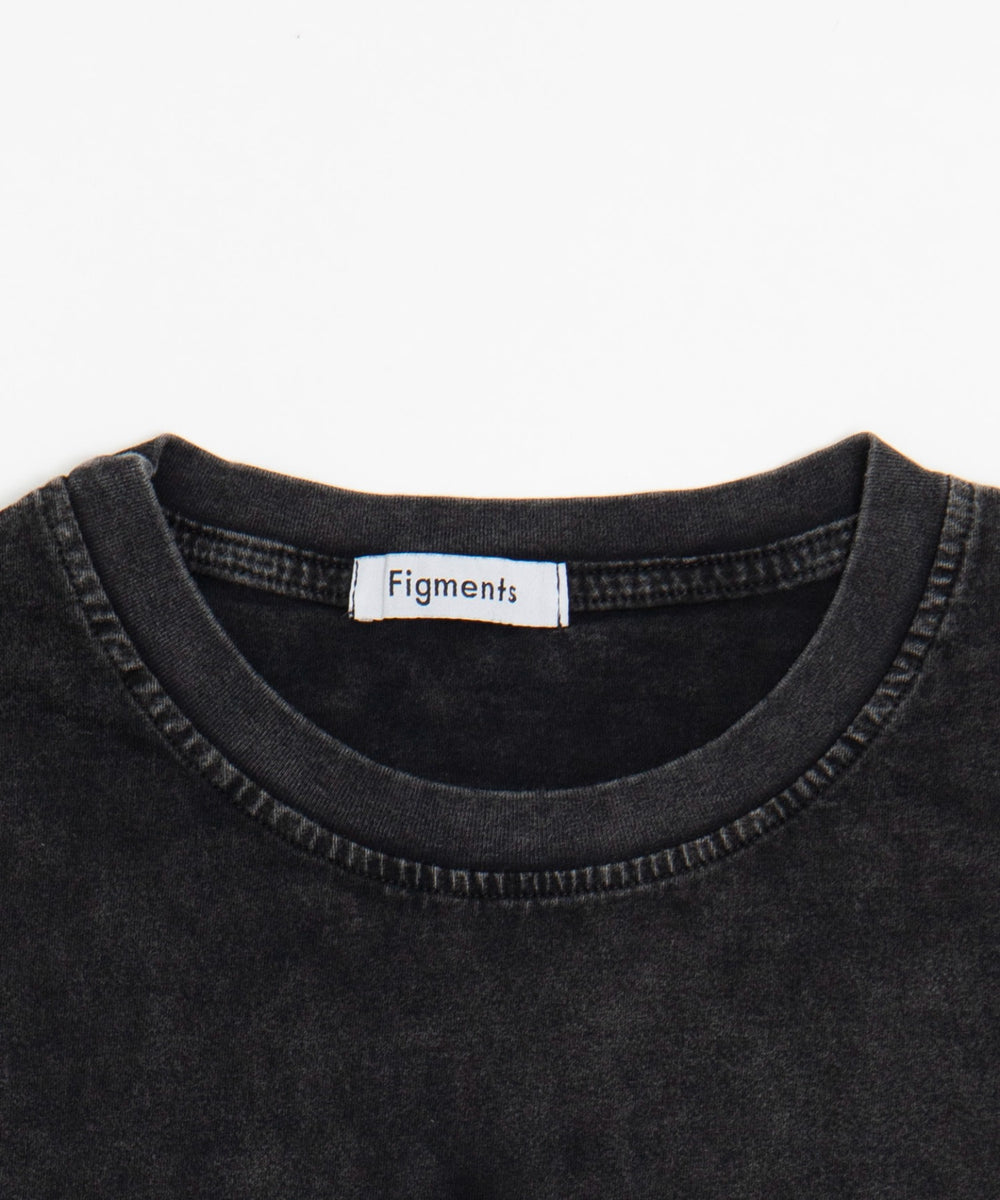フェード発泡ロゴTシャツ