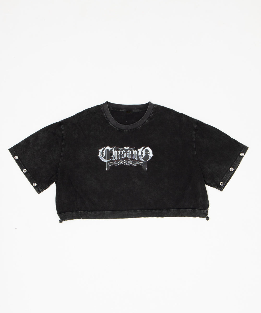 アイレットスリーブピグメントTシャツ