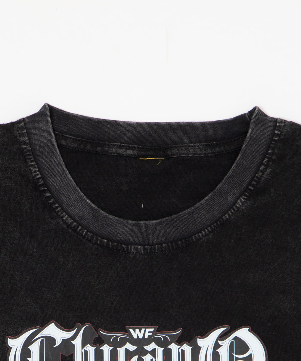 アイレットスリーブピグメントTシャツ