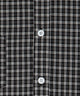 エンブレムミニチェックシャツ