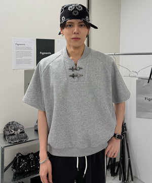 杢グレー モデル:176cm F着用