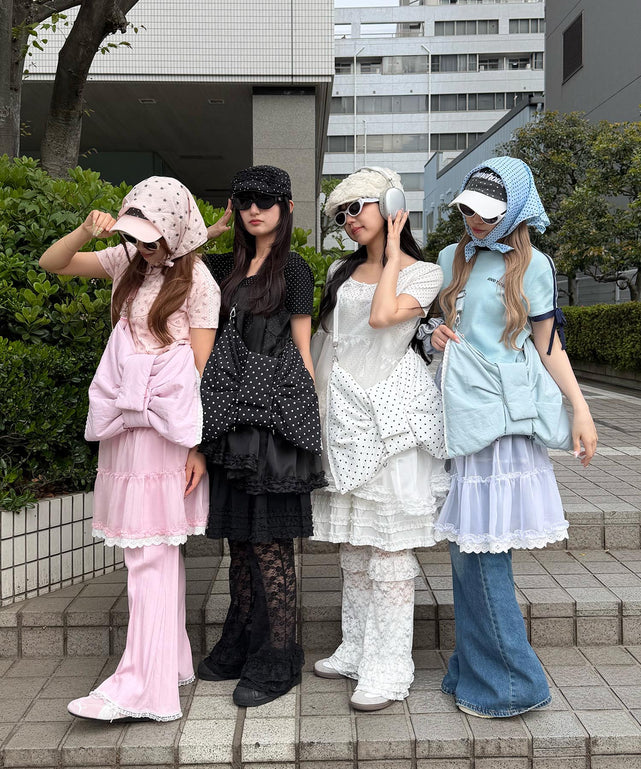 3WAYリボンパファーバッグ