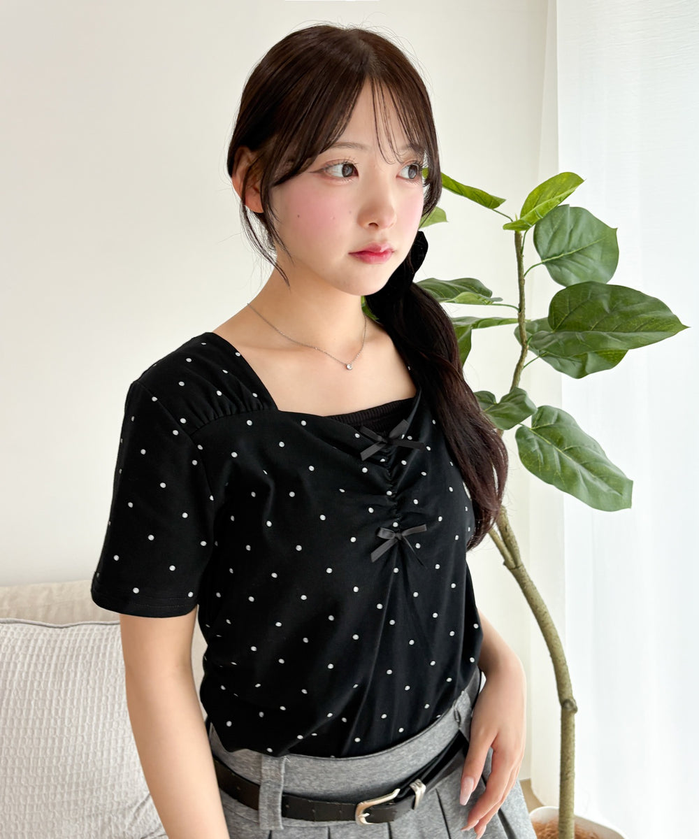 ブラック モデル：155cm F着用