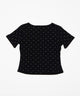 ダブルリボンドットTシャツ